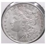1881 S RAINBOW TONING CH BU MORGAN DOLLAR