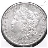 1881 S MORGAN DOLLAR AU