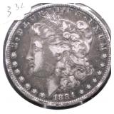 1884 MORGAN DOLLAR VG