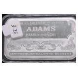 HALF OZ .999 SILVER BAR