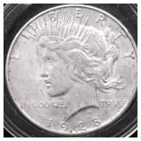 1928 S PEACE DOLLAR VF