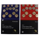 2011 MINT SET P D MINTS