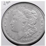 1921 MORGAN DOLLAR XF