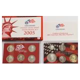 2005 SILVER PROOF SET