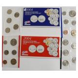 2004 MINT SET P D MINTS
