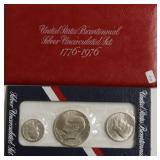 SILVER BICENTENNIAL MINT SET