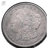 1921 MORGAN DOLLAR XF