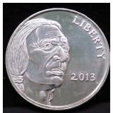 1 OZ .999 SILVER ROUND