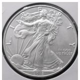 2018 SILVER EAGLE GEM