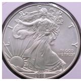 2018 SILVER EAGLE GEM