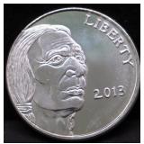 1 OZ .999 SILVER ROUND