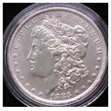 1888 O MORGAN DOLLAR AU