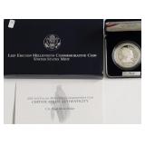 PROOF LEIF ERICSON SILVER COMMEMORATIVE SET W\ BOX