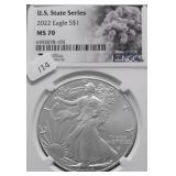 2022 NGC MS70 SILVER EAGLE