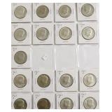 17 40 % SILVER KENNEDY HALF DOLLARS