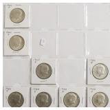 8 40 % SILVER KENNEDY HALF DOLLARS