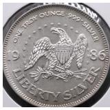1 OZ .999 SILVER ROUND