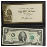 GEM BU 2 $ FEDERAL RESERVE NOTE