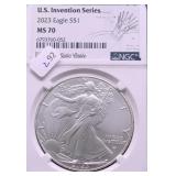 2023 NGC MS70 SILVER EAGLE