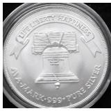 1 OZ .999 SILVER ROUND