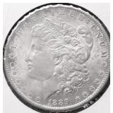 1889 CHOICE BU MORGAN DOLLAR