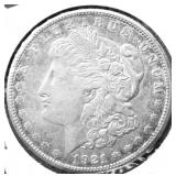 1921 S MORGAN DOLLAR XF