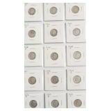 15 SILVER DIMES