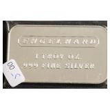 1  OZ .999 SILVER BAR