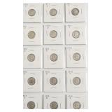 15 SILVER DIMES