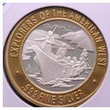.999 SILVER CASINO CHIP