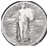 1928 STANDING QUARTER VF