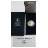 PROOF EISENHOWER SILVER DOLLAR W BOX PAPERS