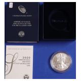 2020 W SILVER EAGLE GEM