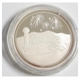 WORLDS FAIR 1 OZ .999 SILVER ROUND