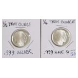 2-1/4 TH .999 SILVER ROUNDS
