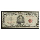 FIVE DOLLAR US LEGAL TENDER VF