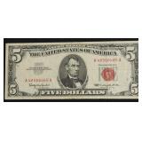 FIVE DOLLAR US LEGAL TENDER VF