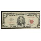 FIVE DOLLAR US LEGAL TENDER VF
