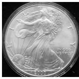 2000 SILVER EAGLE GEM