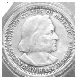 1892 COLUMBIAN EXPO HALF DOLLAR AU
