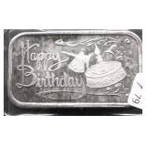 1  OZ .999 SILVER BAR