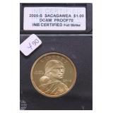 2005 S GEM BU SACAGAWEA DOLLAR