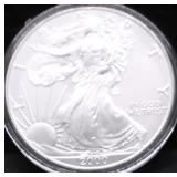 2000 SILVER EAGLE GEM