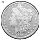 1896 O MORGAN DOLLAR VF