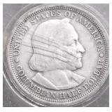 1893 COLUMBIAN EXPO HALF DOLLAR XF