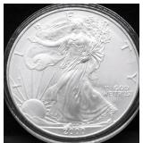 2000 SILVER EAGLE GEM