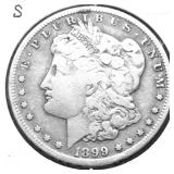 1899 S MORGAN DOLLAR VG