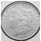 1898 MORGAN DOLLAR AU
