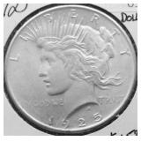 1925 CHOICE BU PEACE DOLLAR