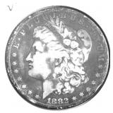 1882 MORGAN DOLLAR VG